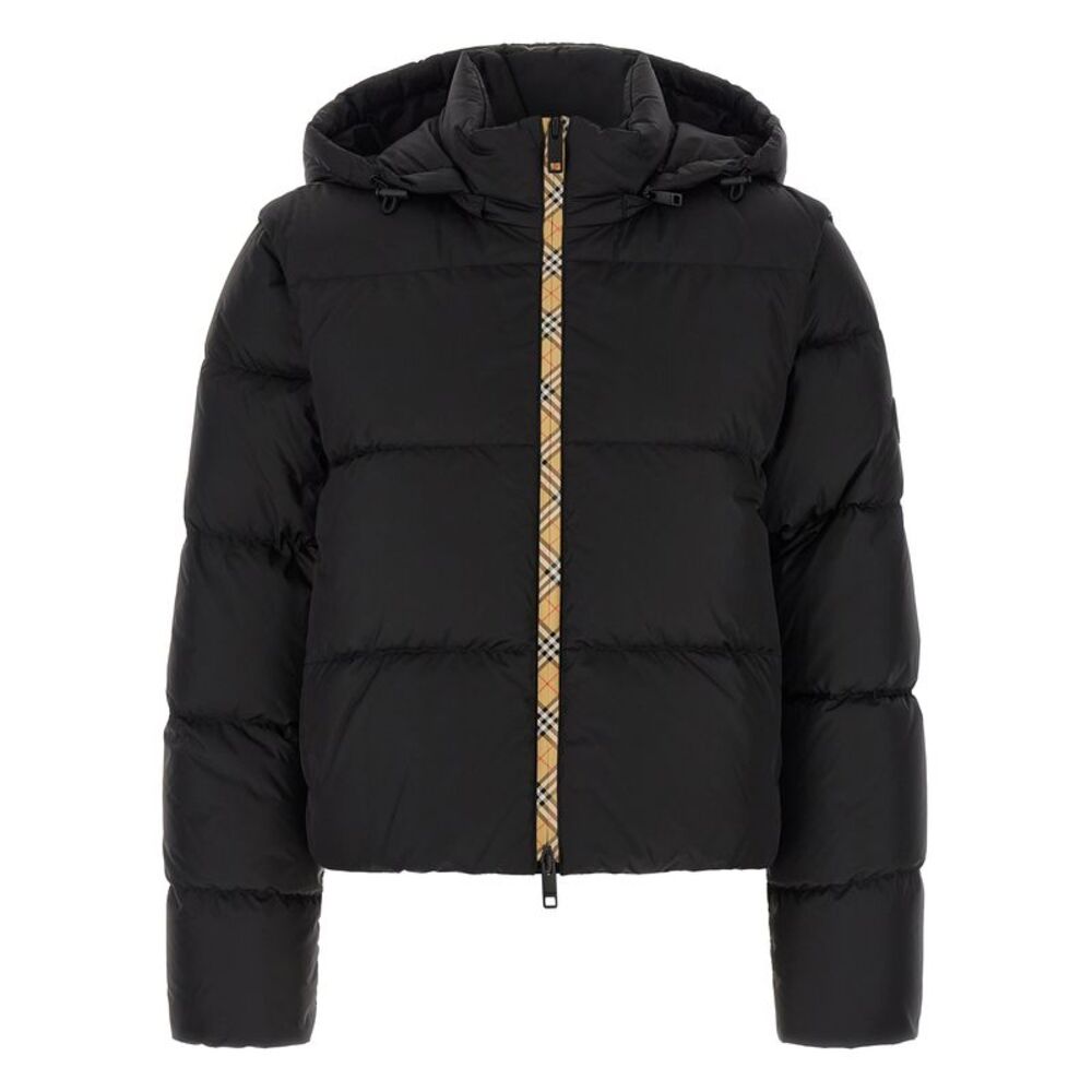 Burberry Black Polyamide Sleeveless Women's Jacket
